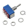 5666AB - SWITCH TOGGLE 4PDT 6A 125V