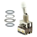 66AT22-3D - SWITCH TOGGLE 6PDT 7A 115V