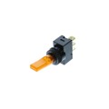 TE5-1A-DC-1-AL - WEDGE TOGGLE OFF-ON AMBER LED
