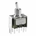 M2022S2A2W13 - SWITCH TOGGLE DPDT 6A 125V