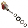 100DP1T3B1M6REH - SWITCH TOGGLE DPDT 0.4VA 20V