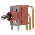 100AWSP5T2B4M7RE - SWITCH TOGGLE SPDT 0.4VA 20V