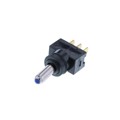 TE3-1A-DC-1-UL - WEDGE TOGGLE OFF-ON BLUE LED