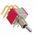 7208MD9ABE - SWITCH TOGGLE DPDT 0.4VA 20V