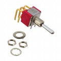 7211SDABE - SWITCH TOGGLE SP3T 0.4VA 20V