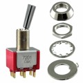 7201P3YZGE - SWITCH TOGGLE DPDT 5A 120V