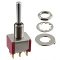 7203L2YZBE - SWITCH TOGGLE DPDT 0.4VA 20V