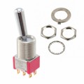 7201TCWZBE - SWITCH TOGGLE DPDT 0.4VA 20V