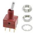 E208SYCBE - SWITCH TOGGLE DPDT 0.4VA 20V