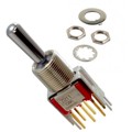 7211TCWV4GE - SWITCH TOGGLE SP3T 5A 120V