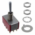 7401L2YZBE - SWITCH TOGGLE 4PDT 0.4VA 20V
