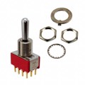 7405TPCGE - SWITCH TOGGLE 4PDT 5A 120V