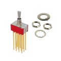 7413P3H3W5BE - SWITCH TOGGLE DP3T 0.4VA 20V