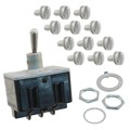 4TL1-8 - SWITCH TOGGLE 4PDT 10A 125V