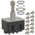 4TL1-10E - SWITCH TOGGLE 4PDT 15A 125V