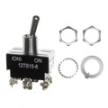 12TS15-8 - SWITCH TOGGLE DPDT 20A 125V