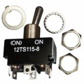 12TS115-8 - SWITCH TOGGLE DPDT 20A 125V