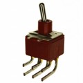 E201MD1AME - SWITCH TOGGLE DPDT 7.5A 125V