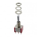 7203P3YZQES - SWITCH TOGGLE DPDT 5A 120V